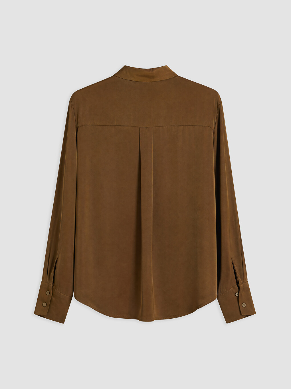 Chemise Femme Satin Coupe Décontractée-5