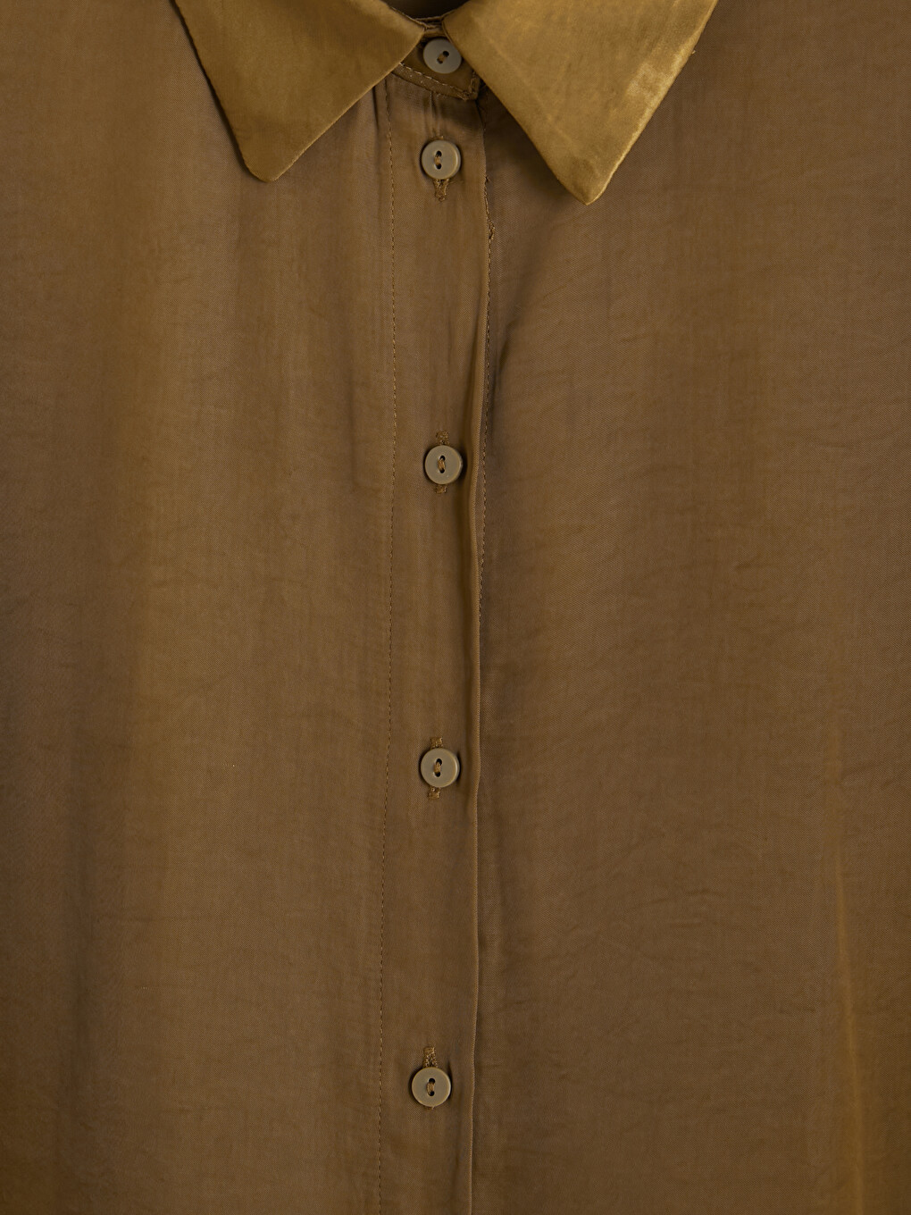Chemise Femme Satin Coupe Décontractée-6