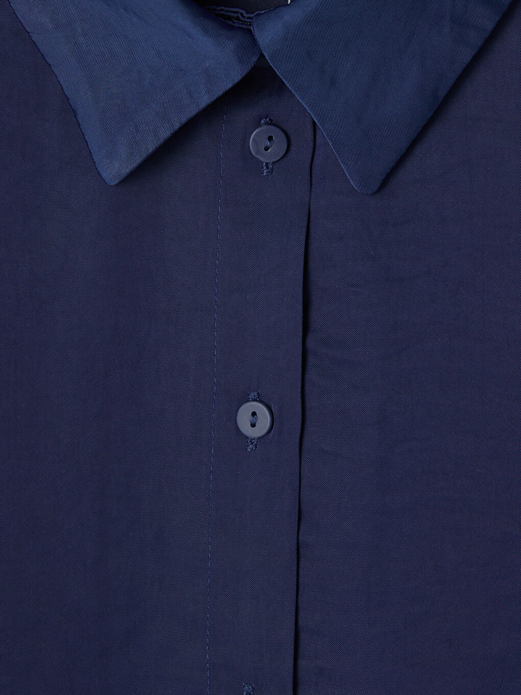 Loose Fit Satin Women's Shirt-5