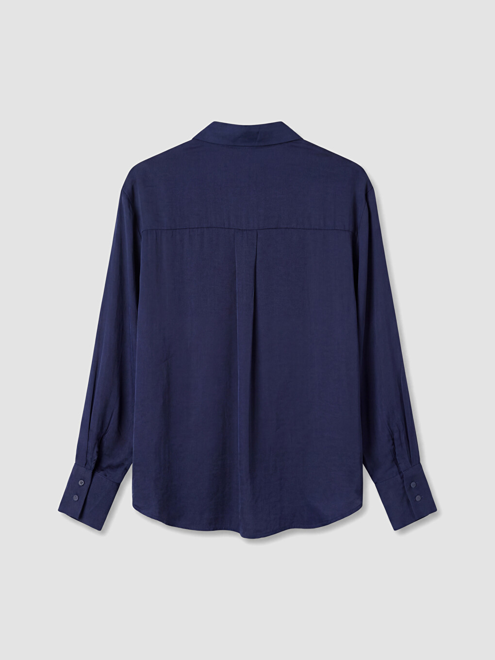 Loose Fit Satin Women's Shirt-6