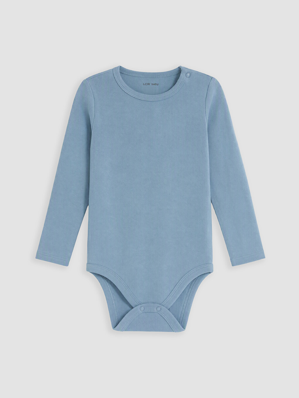 Baby Boy Grey Bodysuit-5