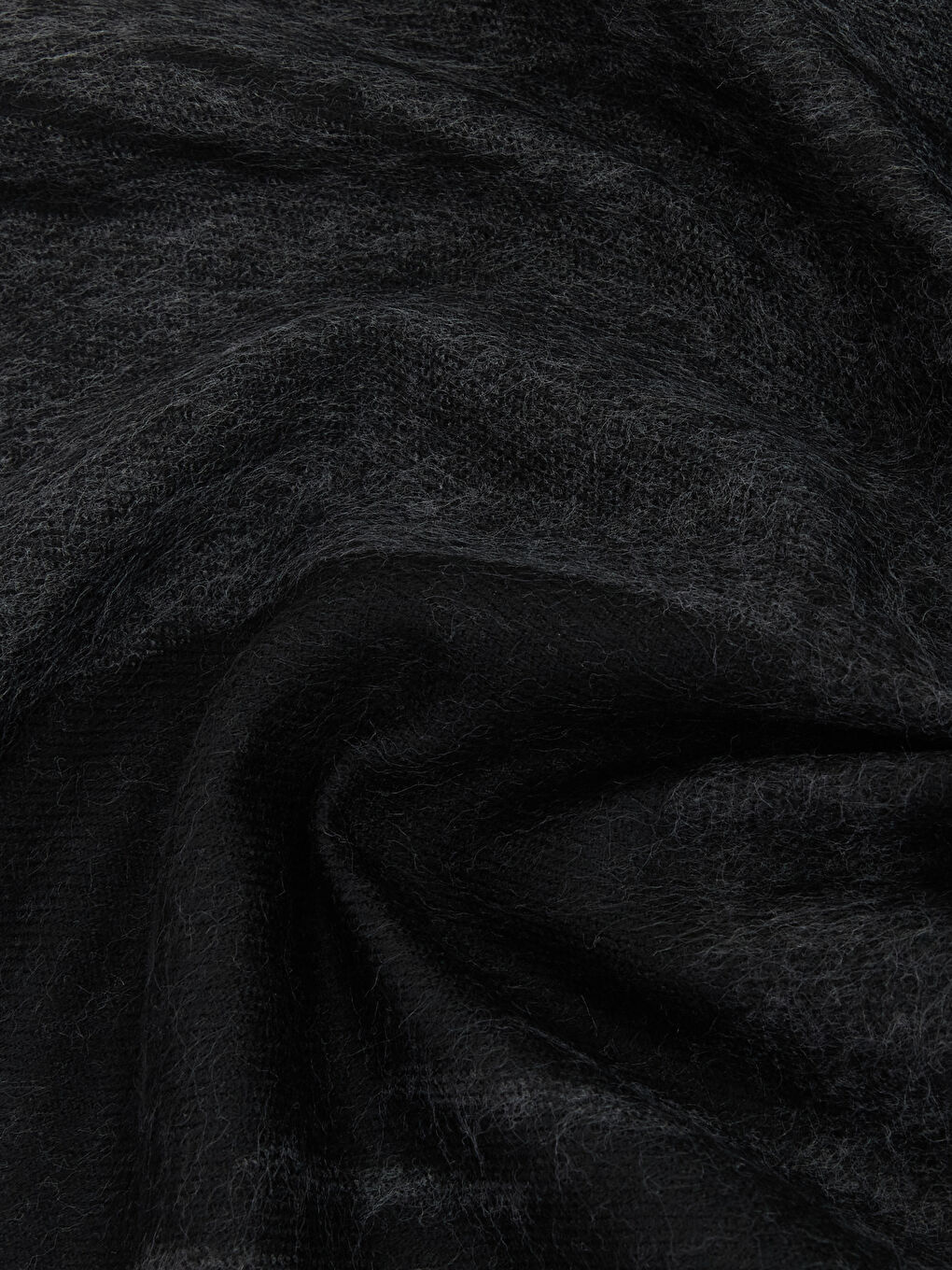 Antrasit Ekose Desenli Erkek Atkı-2