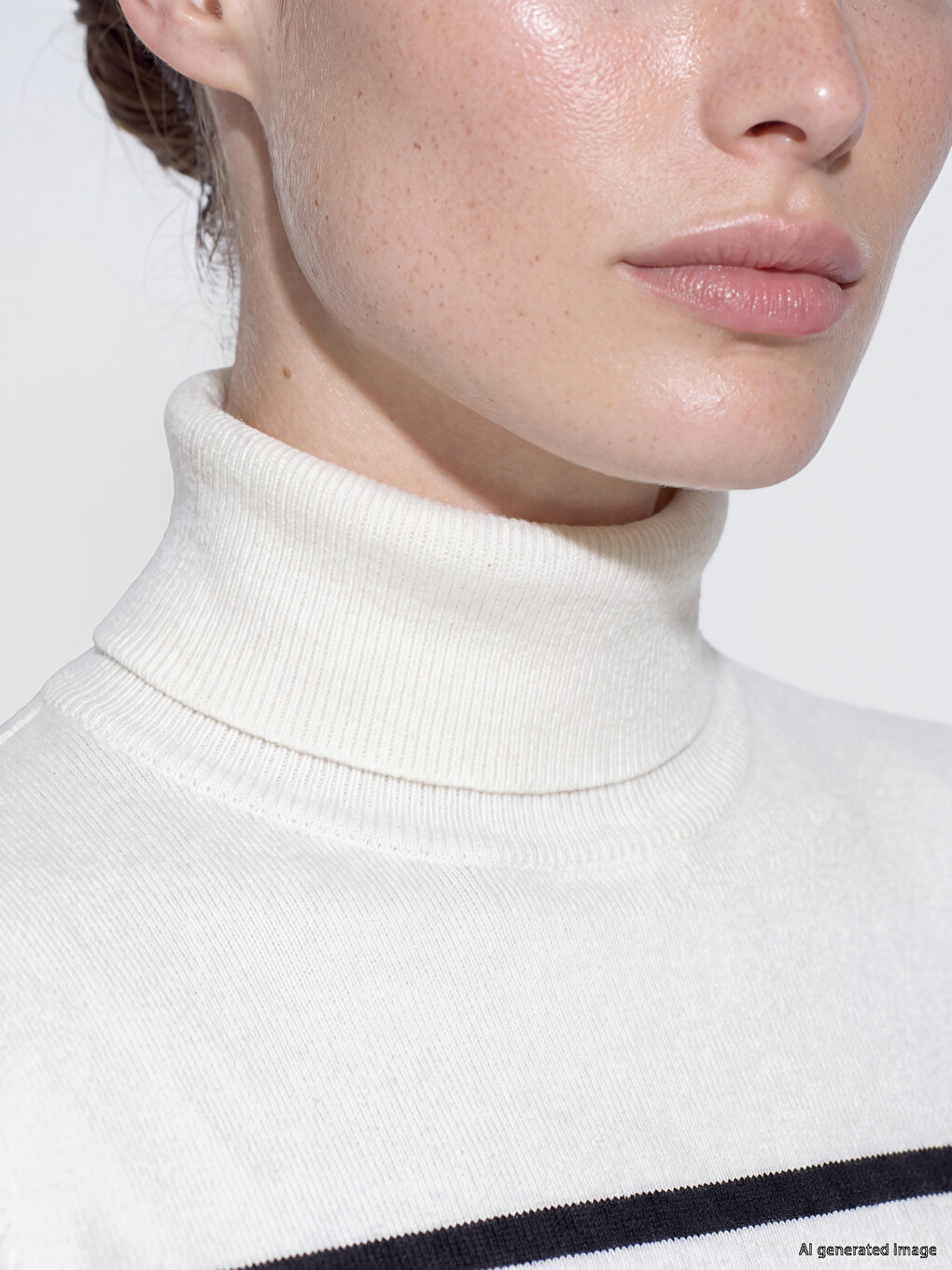 Woman Ecru Sweater-2