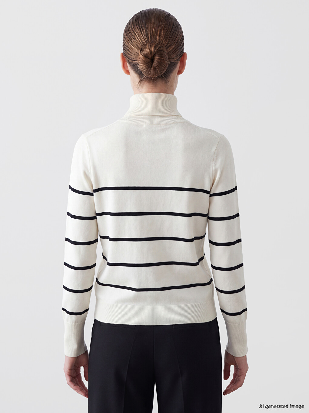 Woman Ecru Sweater-3