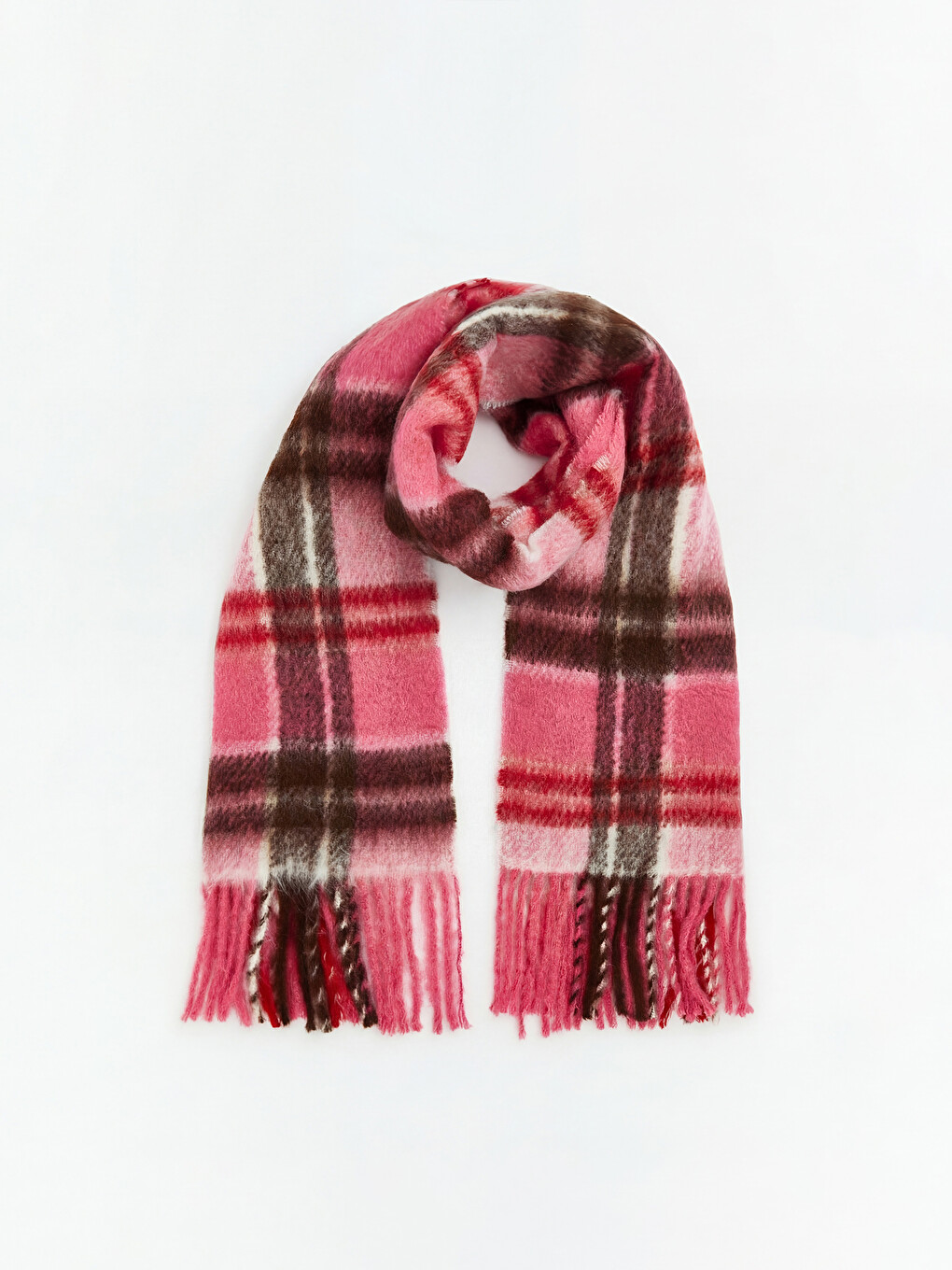 Plaid Patterned Women's Scarf