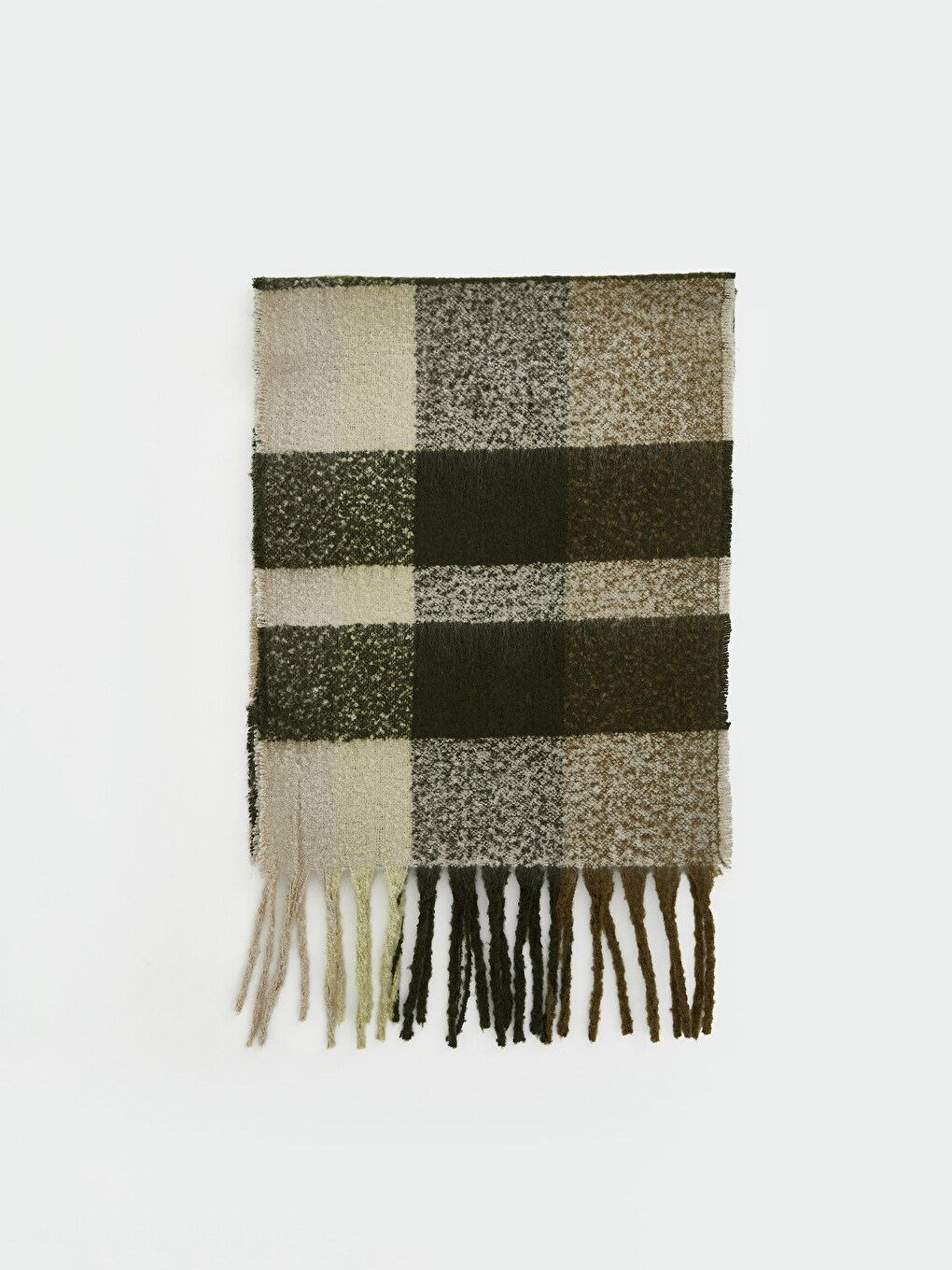 Plaid Patterned Women's Scarf-1