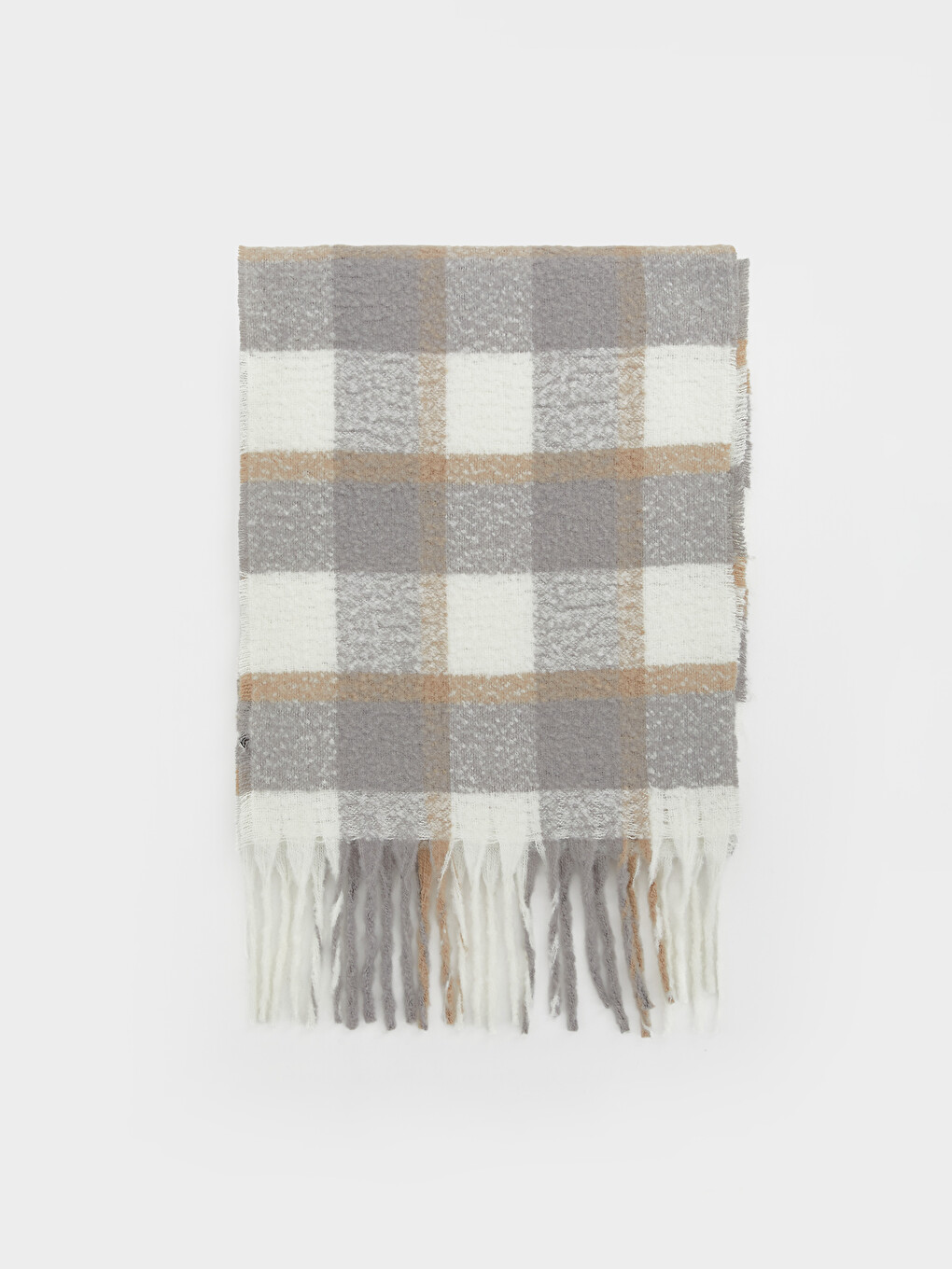 Plaid Patterned Women's Scarf-1