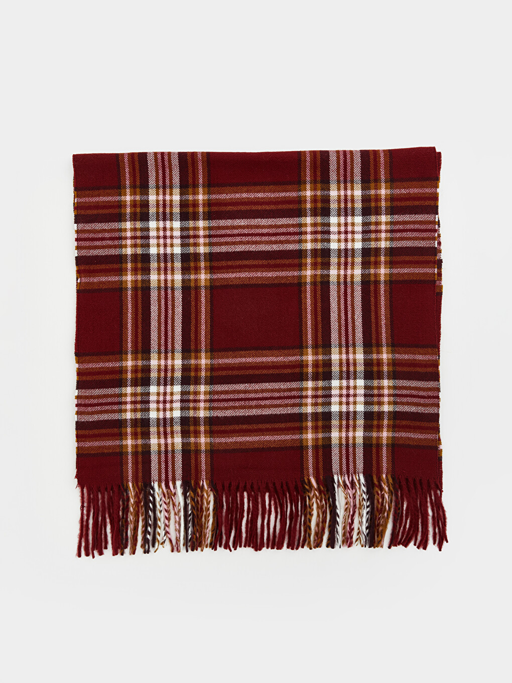 Plaid Patterned Women's Scarf-1