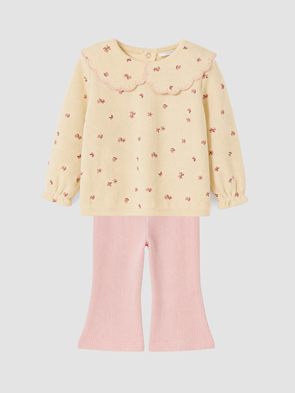 Baby Girl Ecru Set