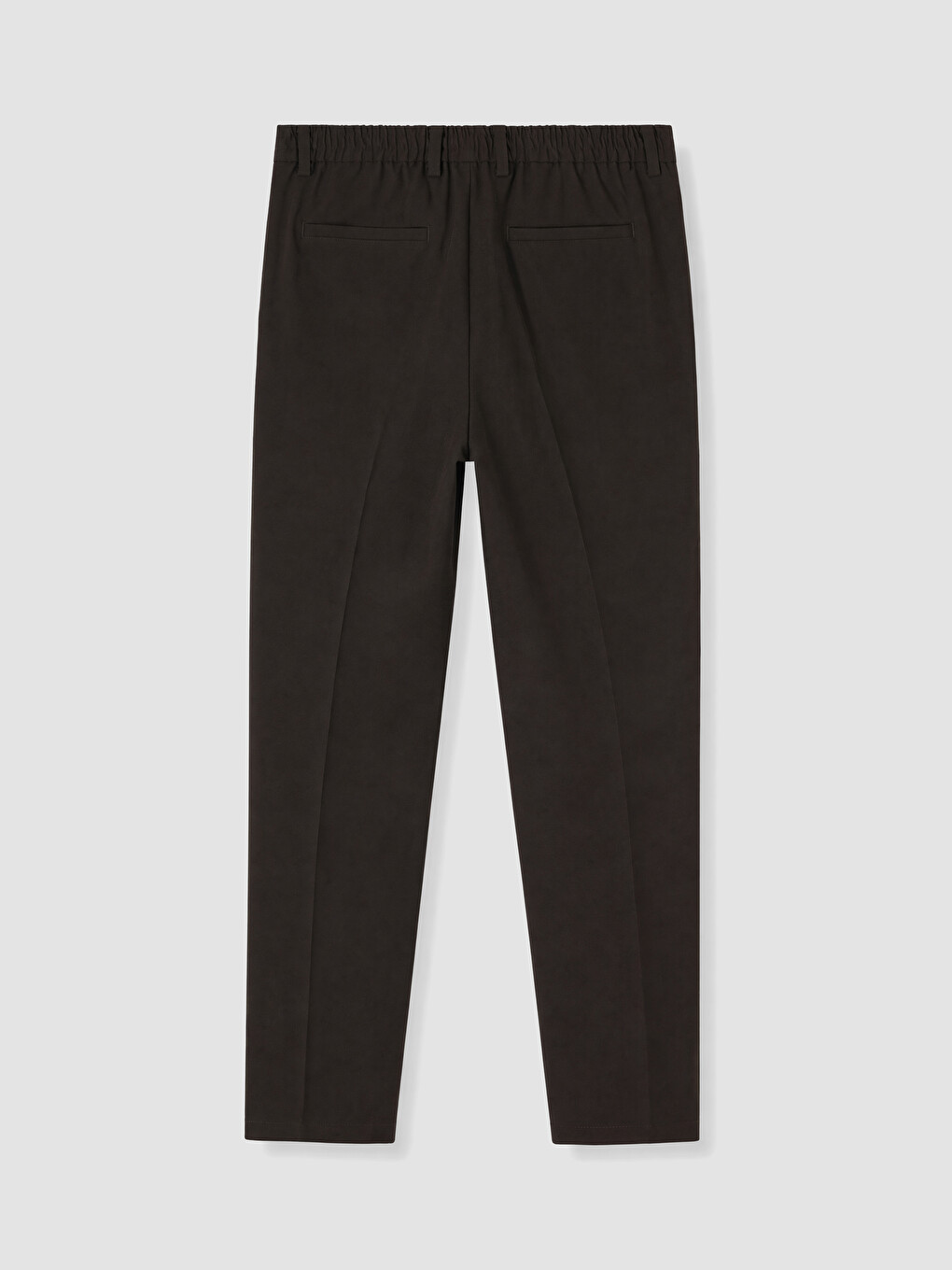 Kahverengi Regular Fit Pileli Erkek Pantolon-2