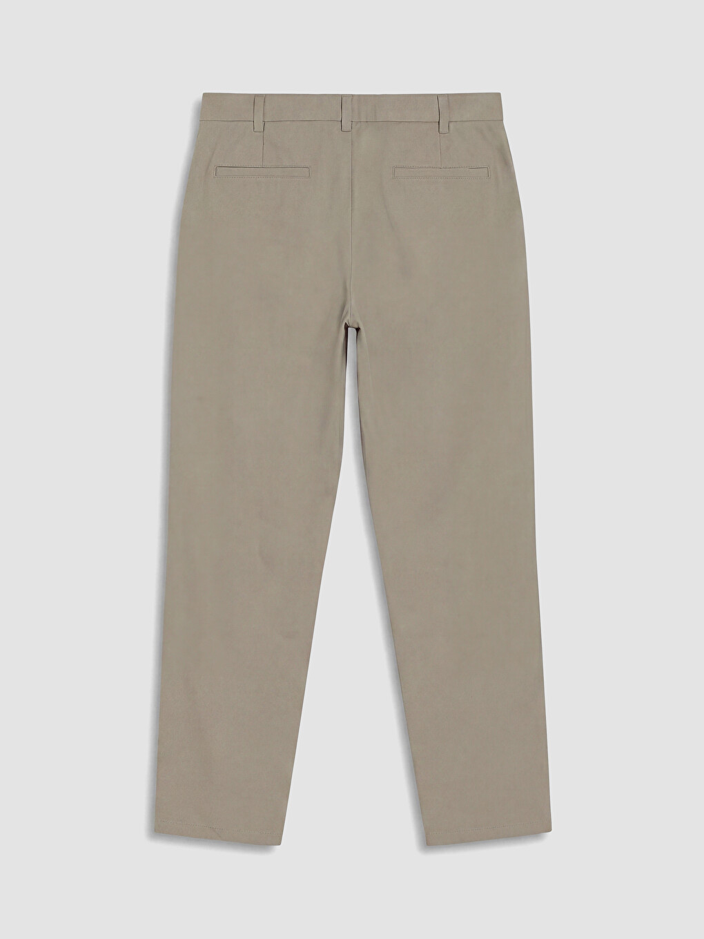 Regular Fit Gabardine Men's Pleated Trousers-6