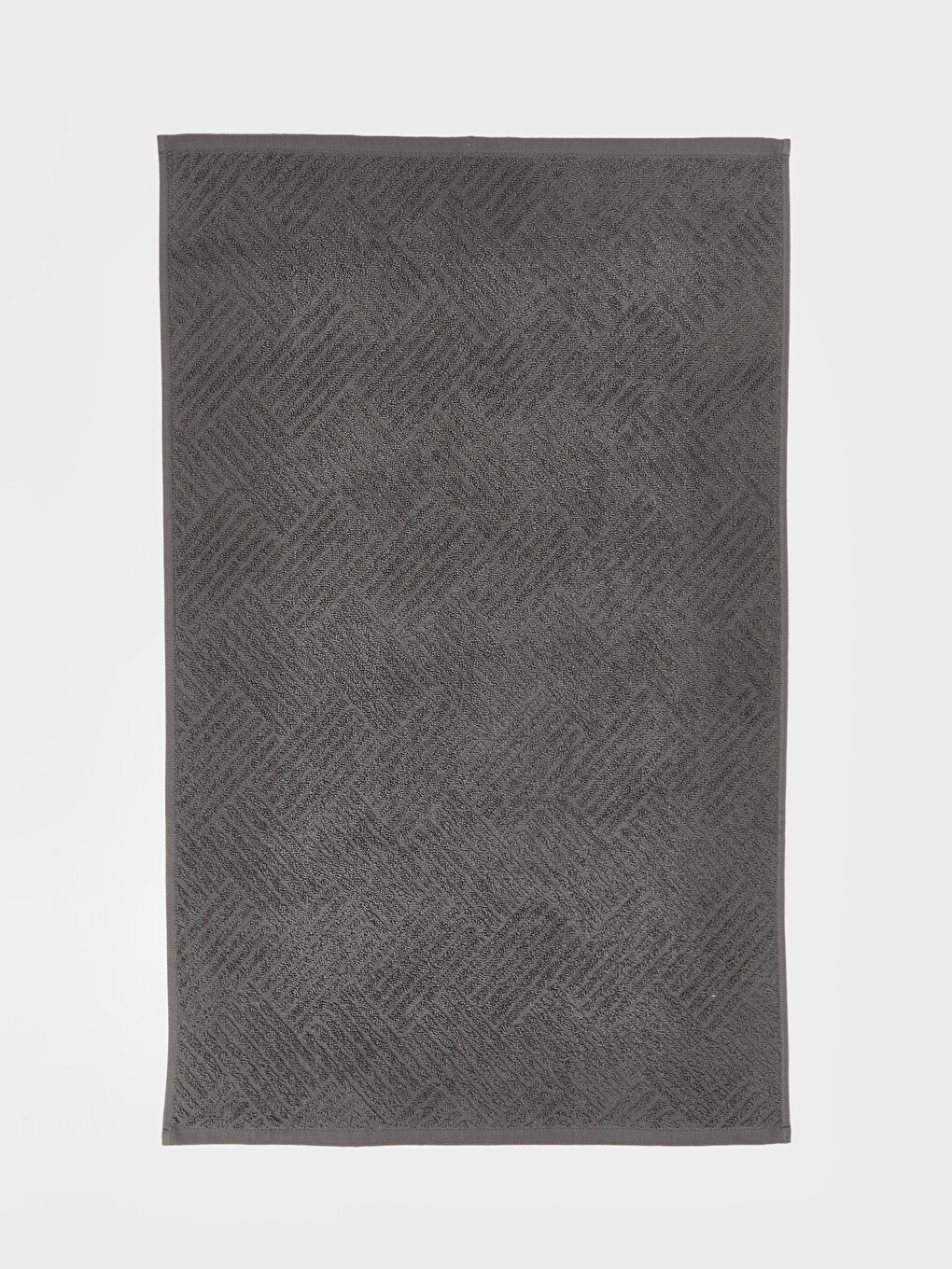 Geometric Patterned Cotton Face Towel 50x80 Cm-1