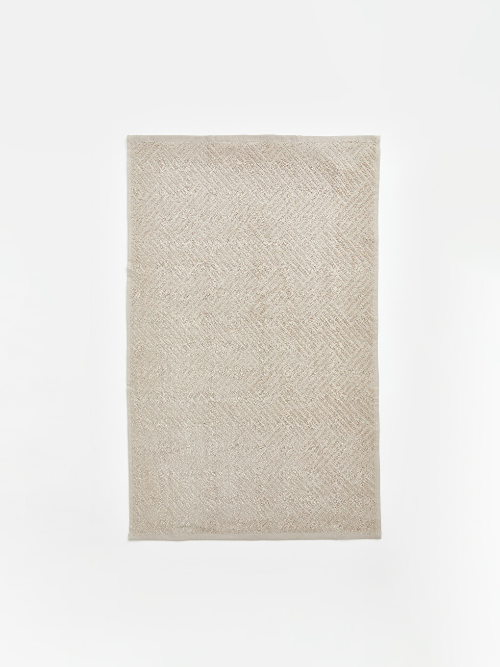 Geometric Patterned Face Towel 50x80 Cm-1