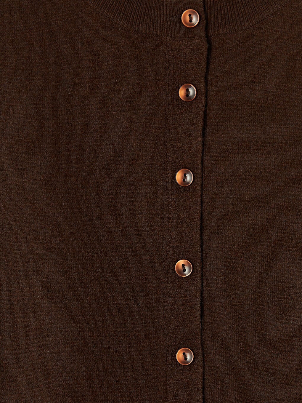 Gilet En Maille Pour Femme À Col Rond-6