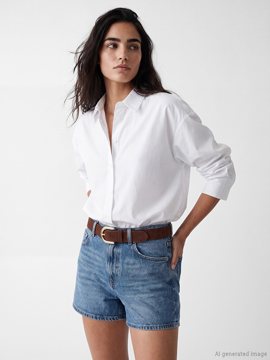 Suede Look Women's Belt