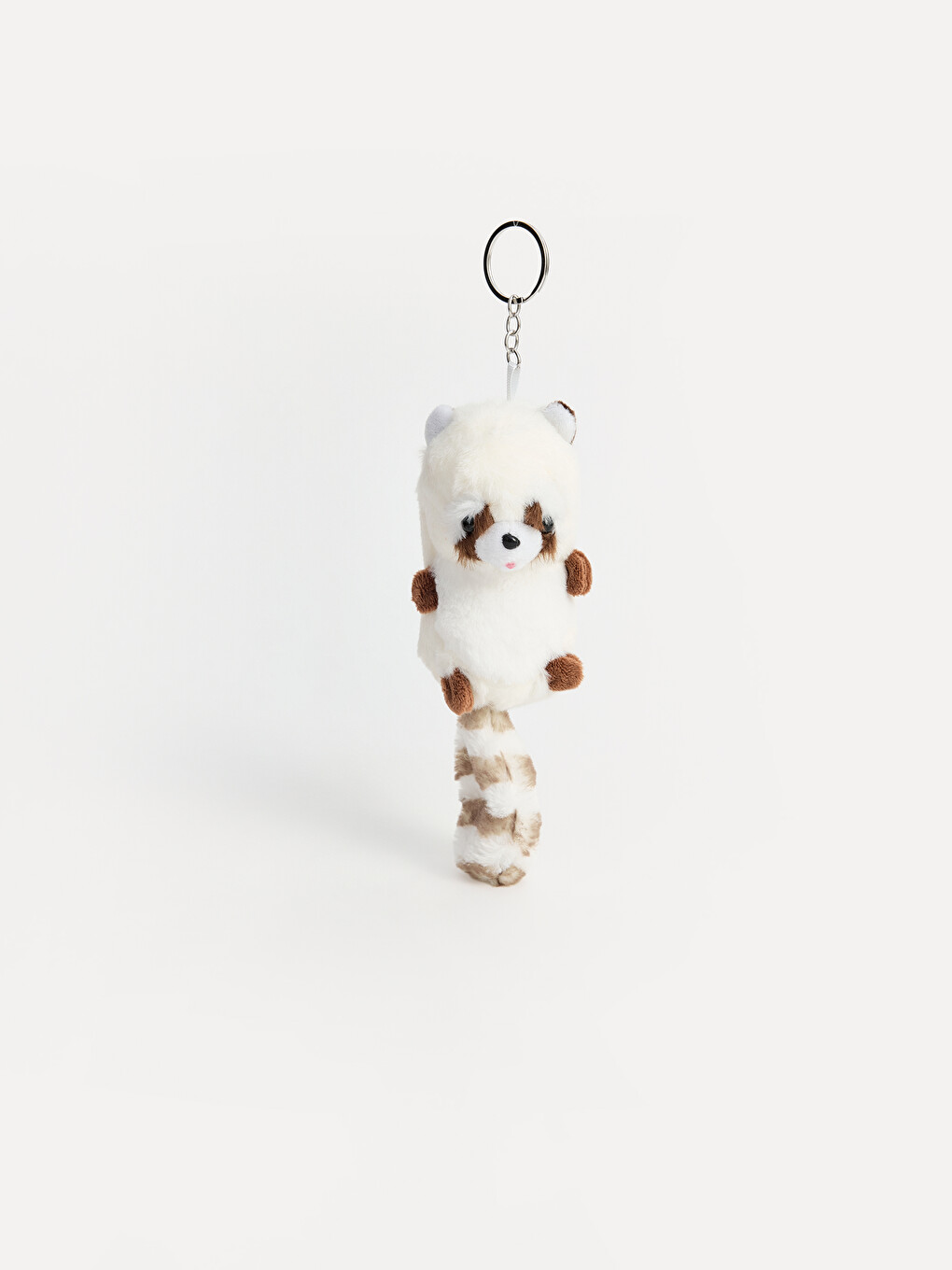 Raccoon Figure Plush Keychain
