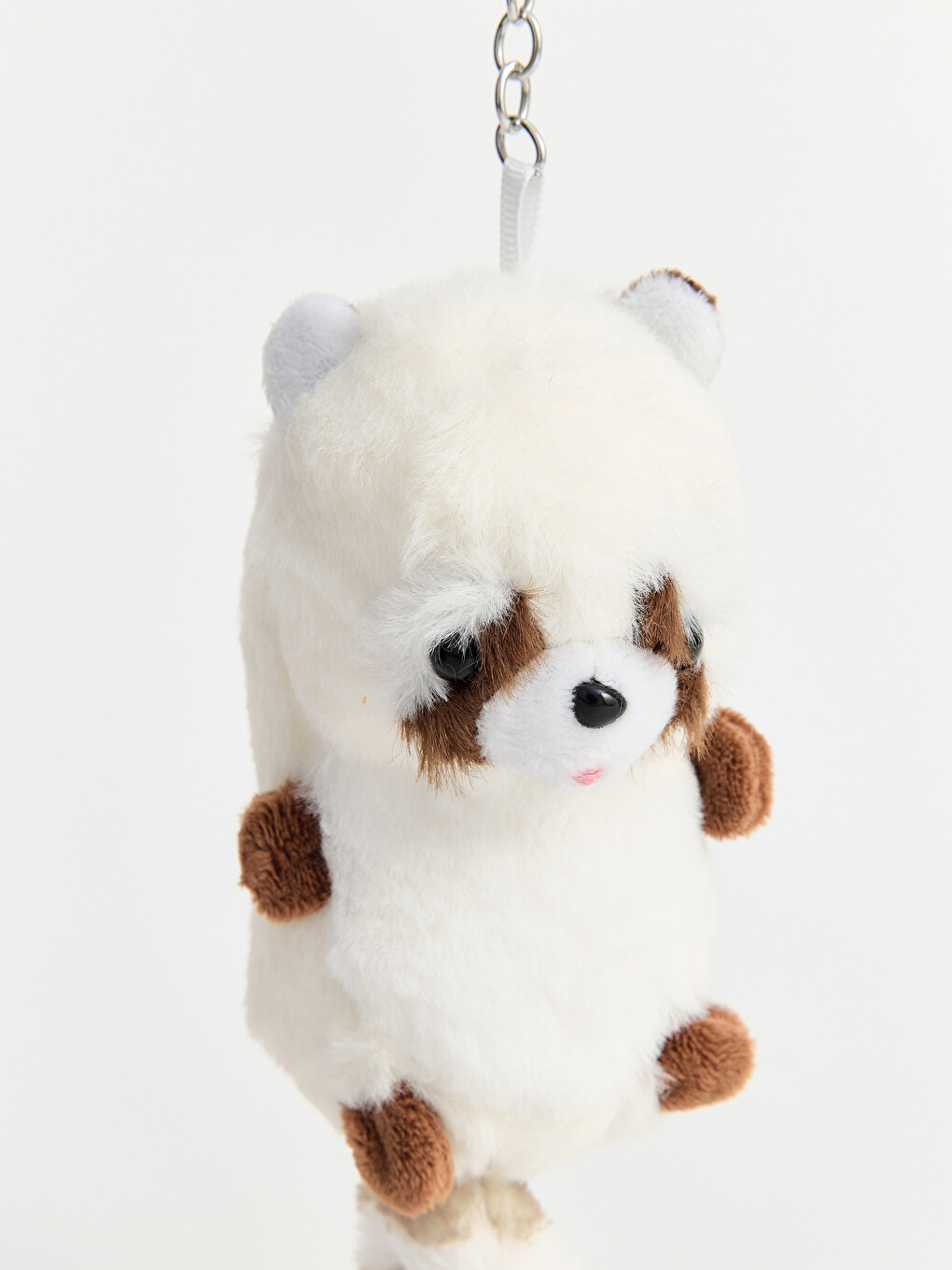 Raccoon Figure Plush Keychain-1