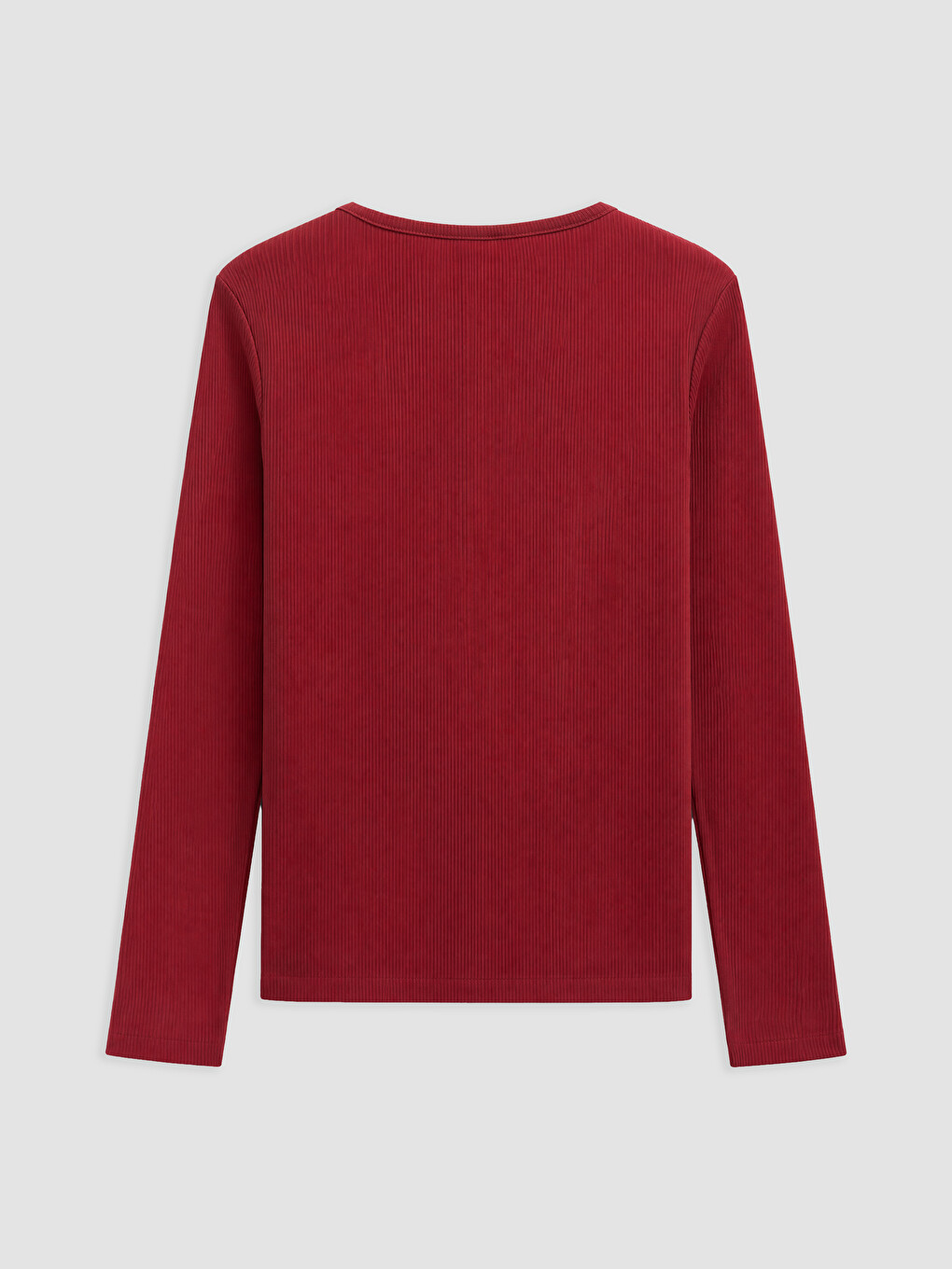 Crew Neck Tie Detail Girls' T-shirt-1