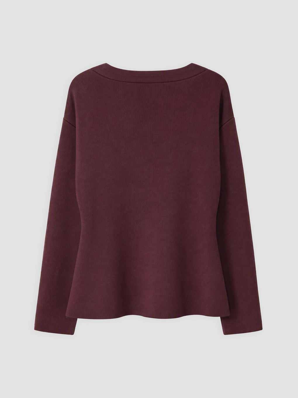 Woman Plum Cardigan-1