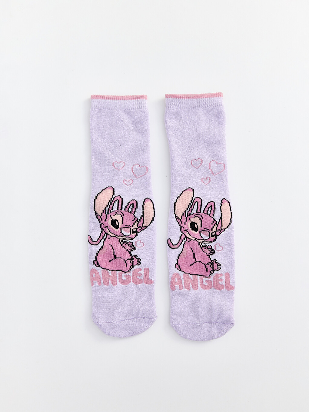 Girl Lilac Ankle Socks-3