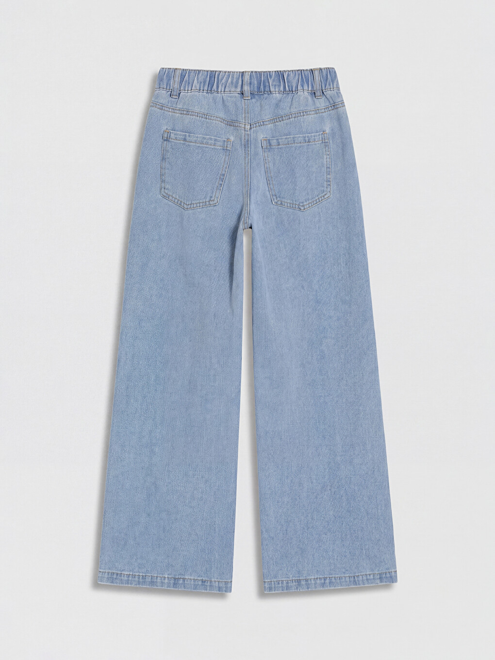 Loose Fit Lilo & Stitch Štampane Dečije Farmerke-1