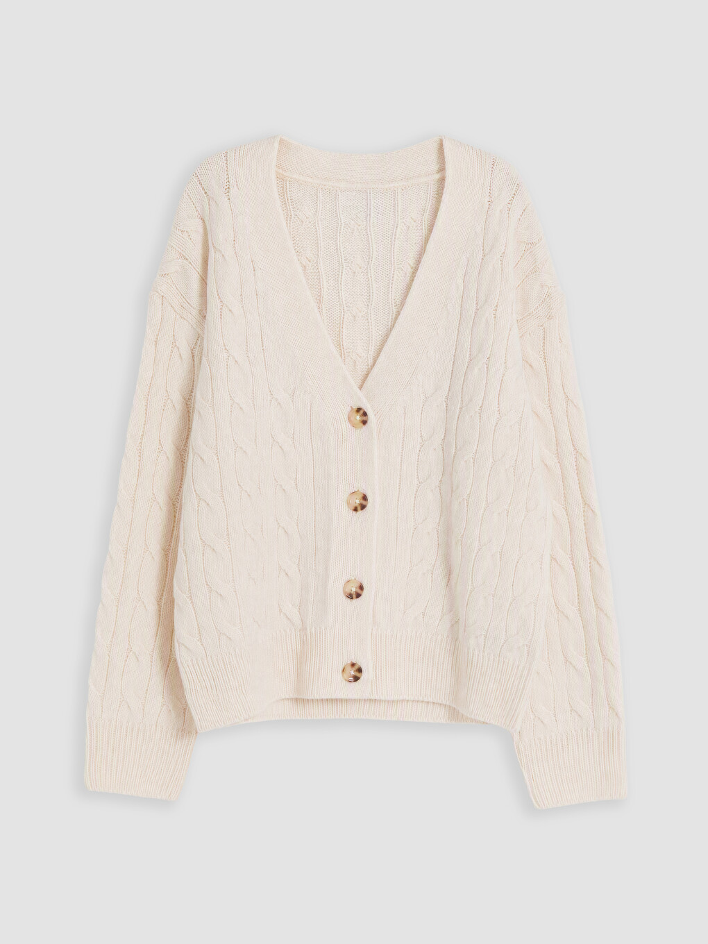 Girl Ecru Cardigan