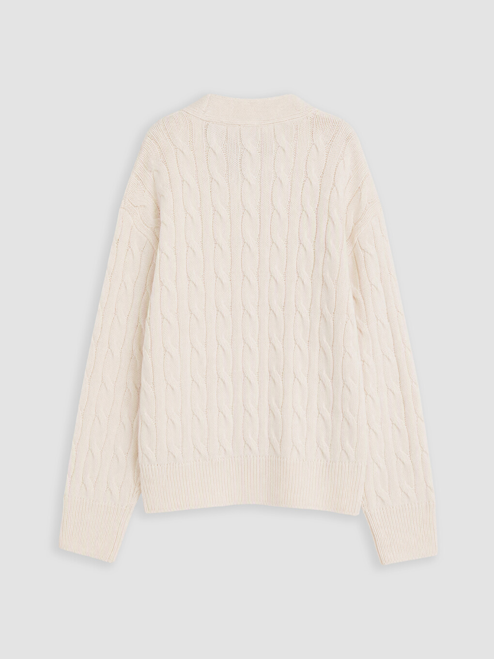 Girl Ecru Cardigan-2
