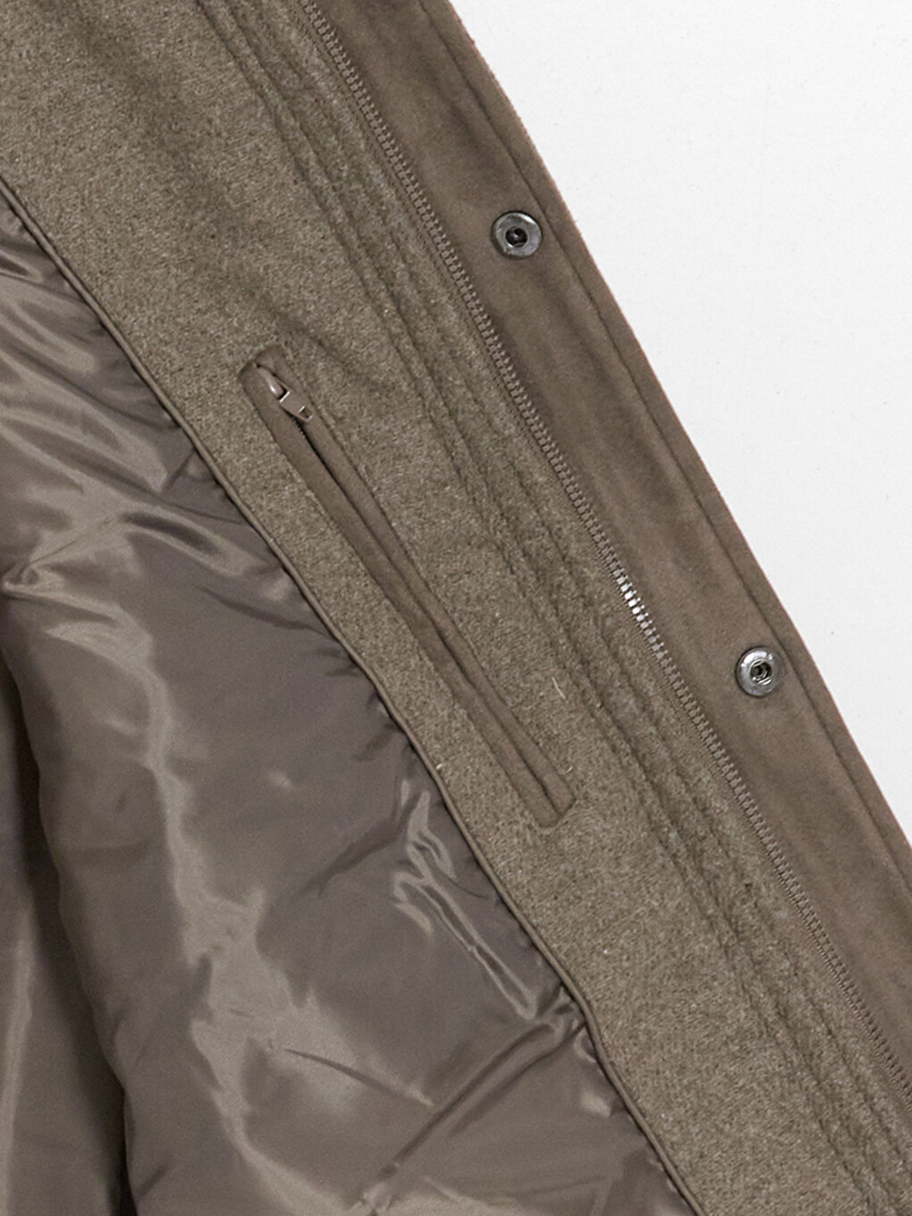 Man Brown Puffer Gilet-5