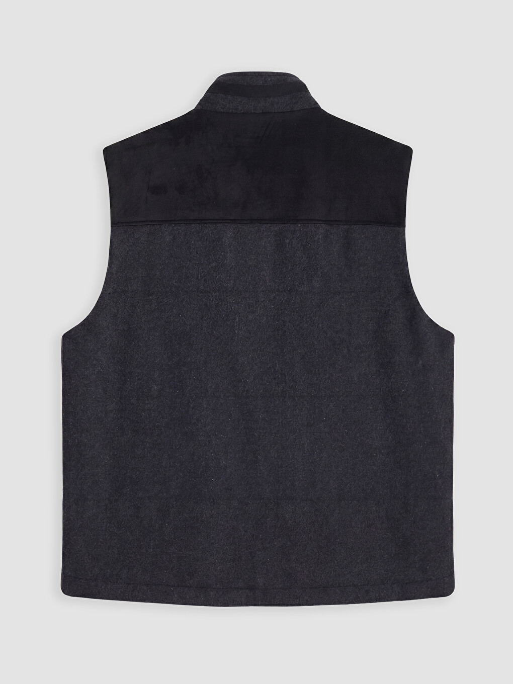 Vestă Matlasată Cachet Regular Fit Cu Guler Înalt Pentru Bărbați-6
