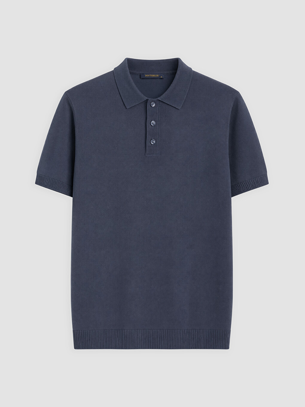İndigo Polo Yaka Erkek Triko Tişört