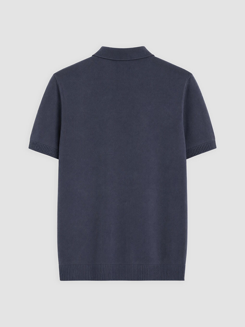 İndigo Polo Yaka Erkek Triko Tişört-1