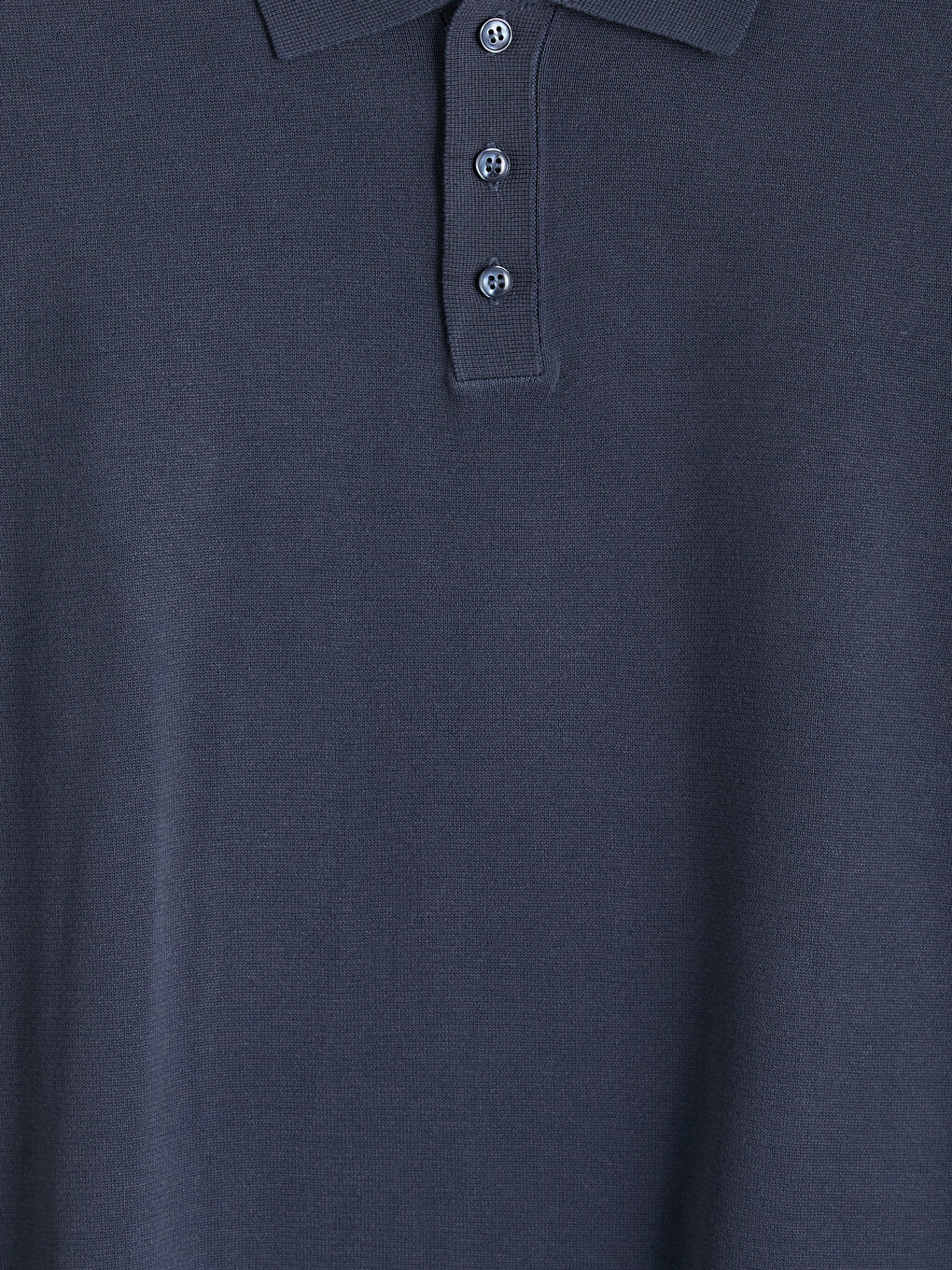 İndigo Polo Yaka Erkek Triko Tişört-2