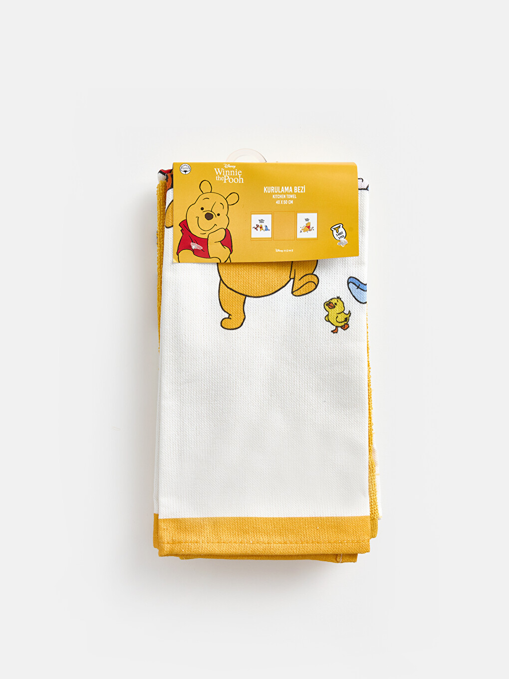 Prosop De Ceai Din Bumbac Imprimat Winnie The Pooh, Set De 3, 40x50 Cm-1