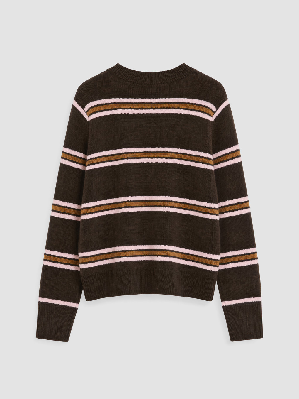 Pull-over En Maille Rayé Pour Femme-5