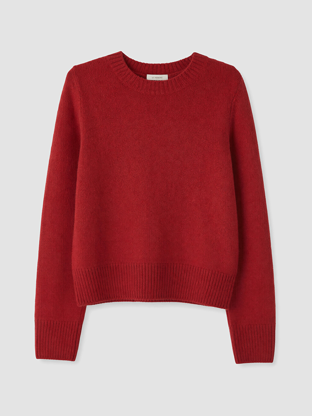 Crew Neck Women's Knitwear Sweater-4