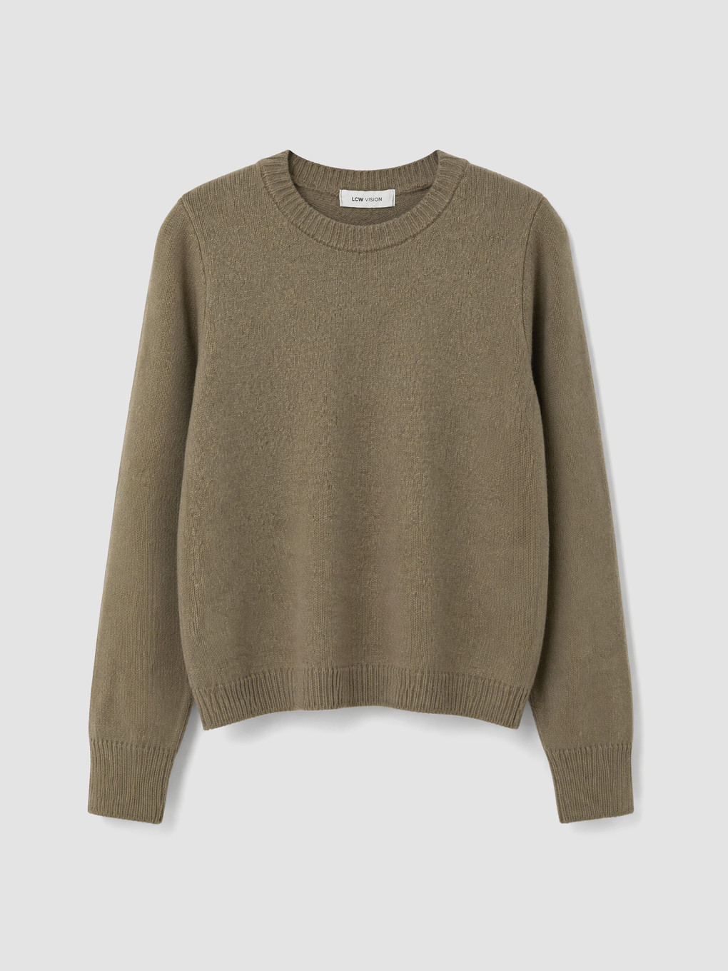 Crew Neck Women's Knitwear Sweater-4