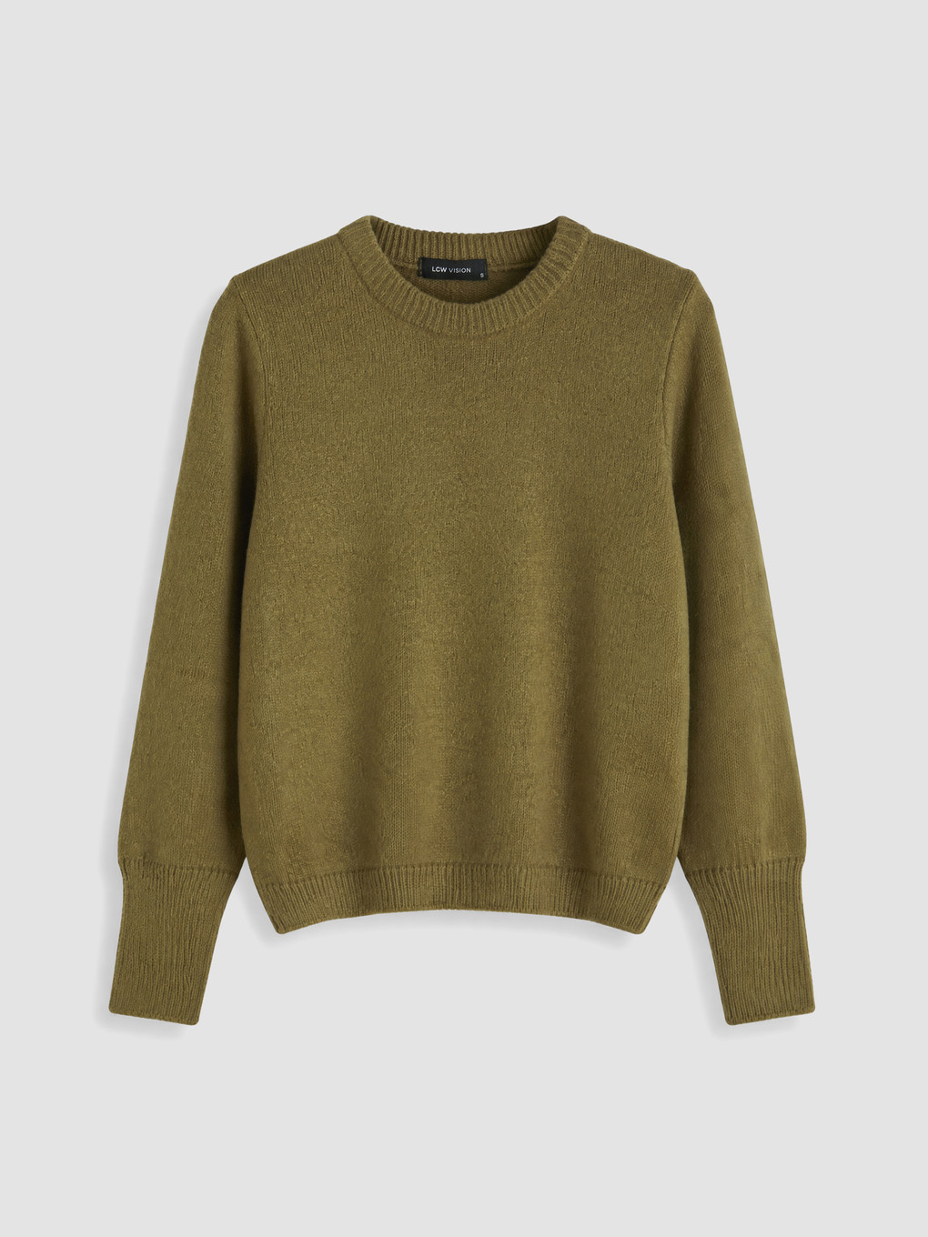 Crew Neck Women's Knitwear Sweater-5