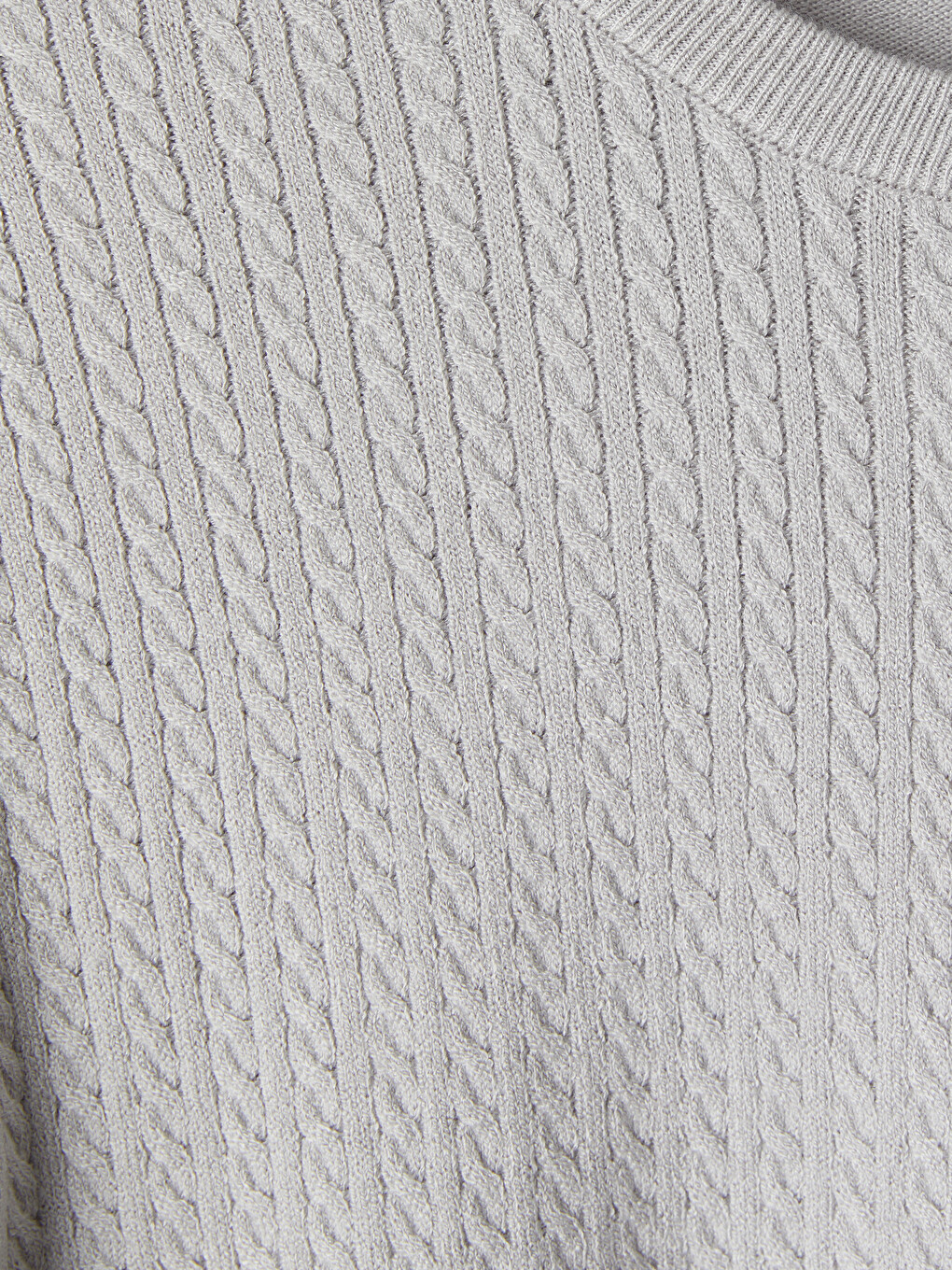 Crew Neck Women's Knitwear Sweater-1