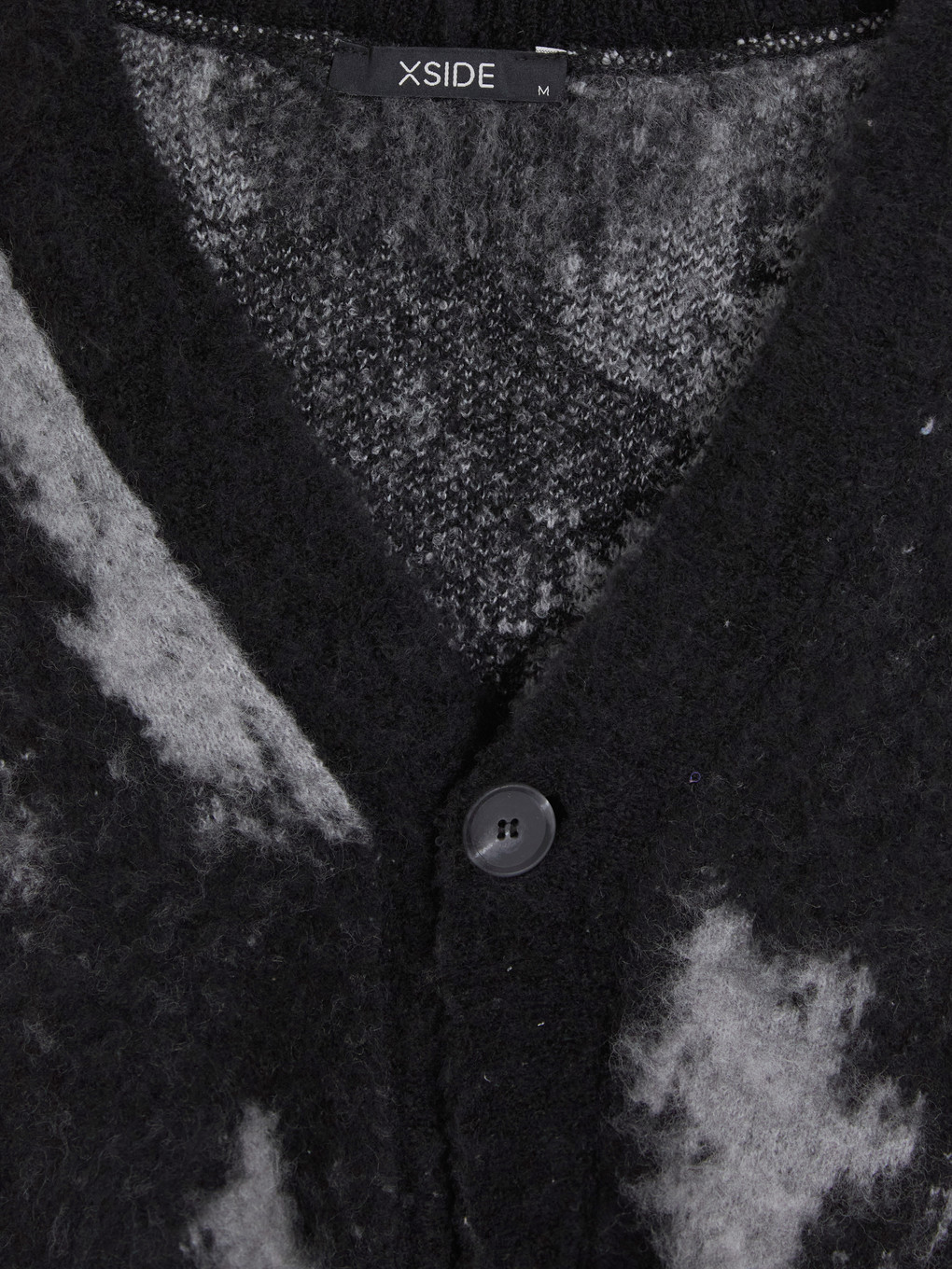 Man Black Cardigan-2
