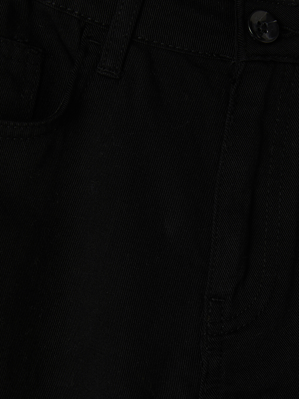 Regular Fit Girls' Twill Trousers-1