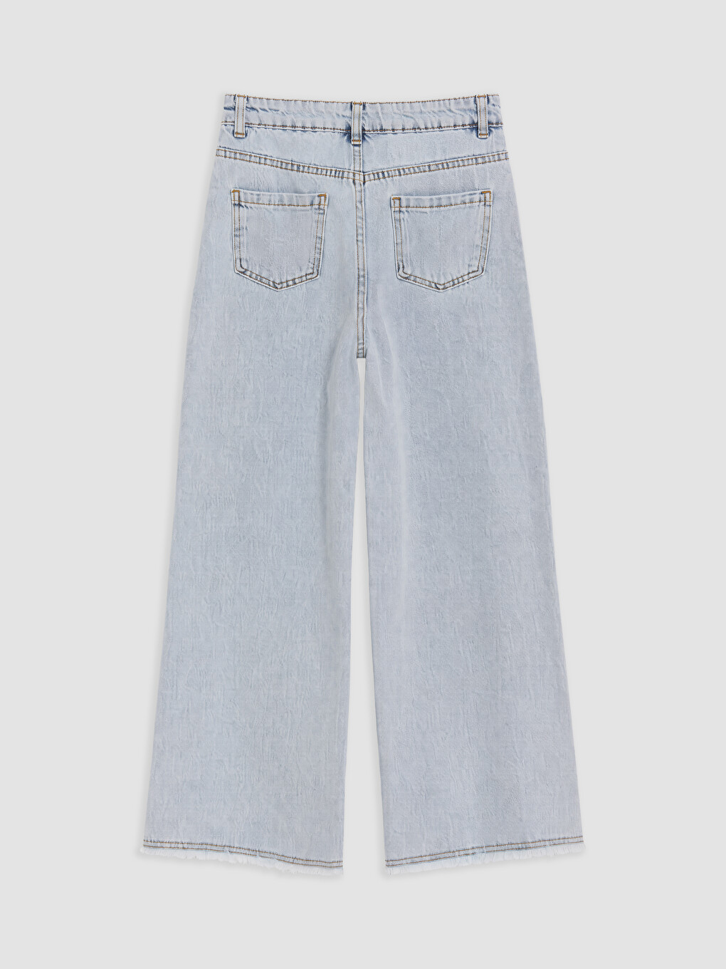 Wideleg Girls' Jeans-1