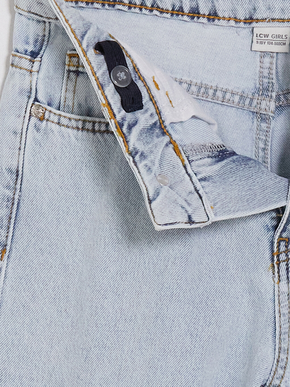 Wideleg Girls' Jeans-3