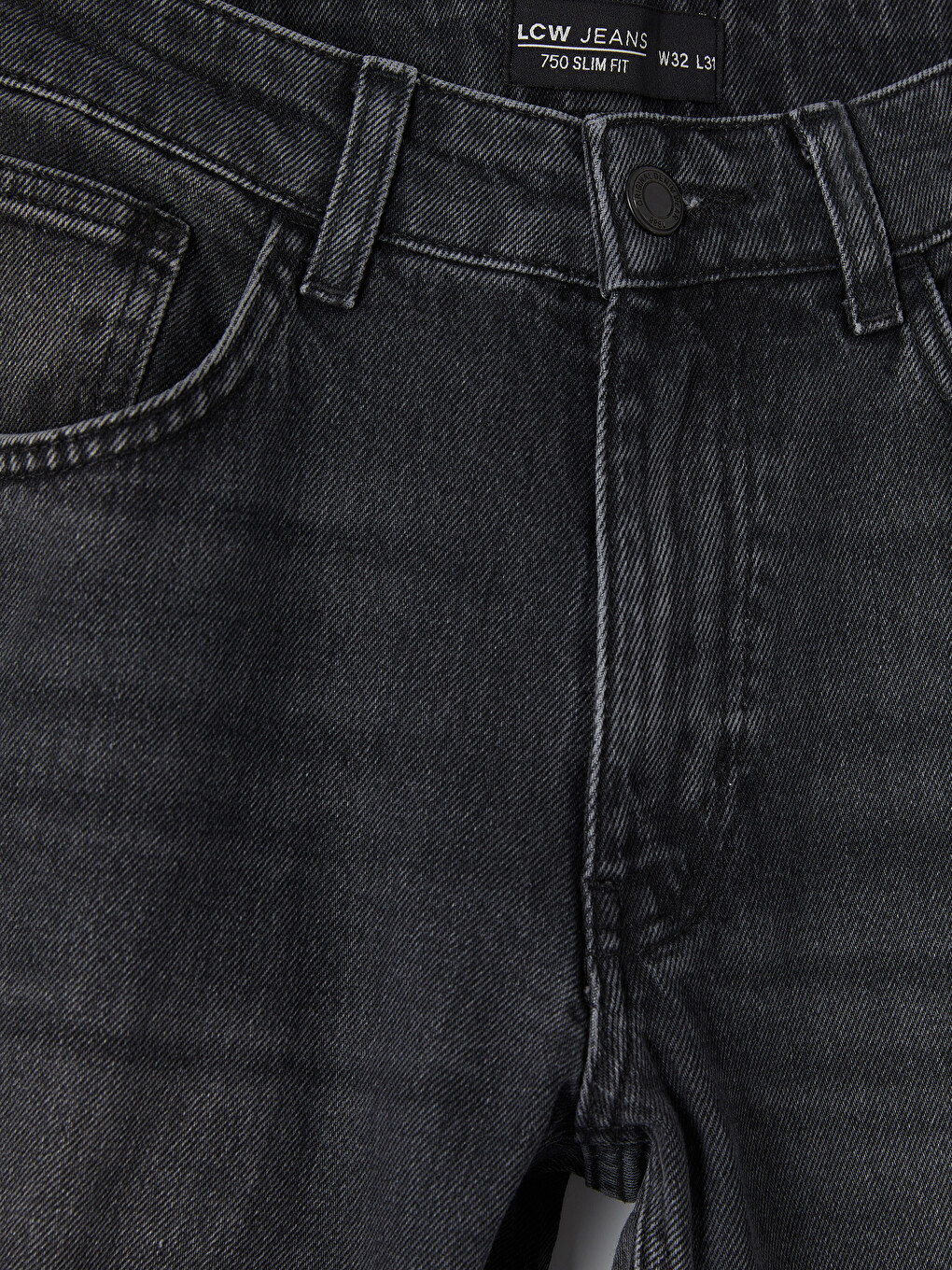 Siyah 750 Slim Fit Erkek Jean Pantolon-6