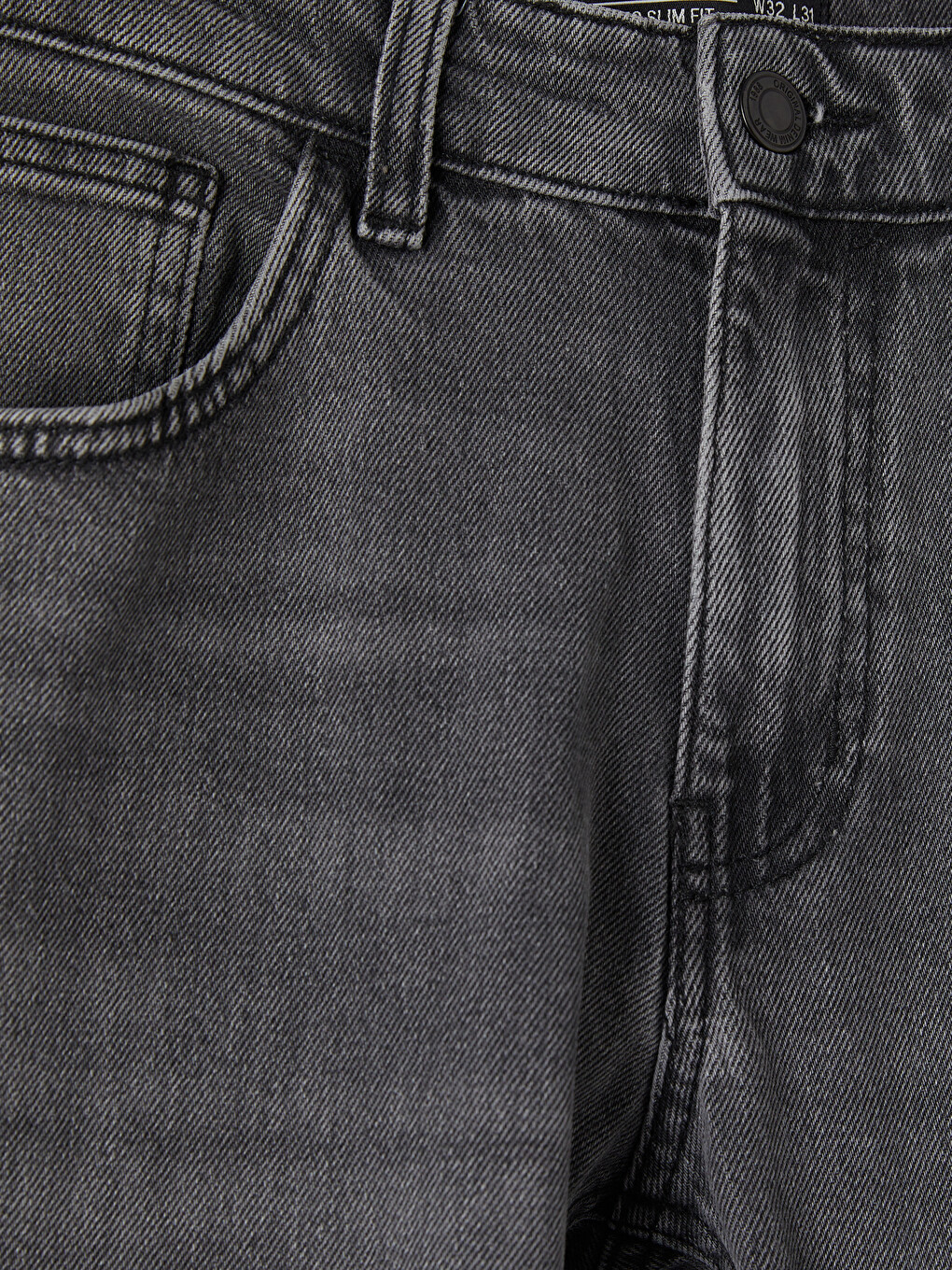 Gri 750 Slim Fit Erkek Jean Pantolon-6