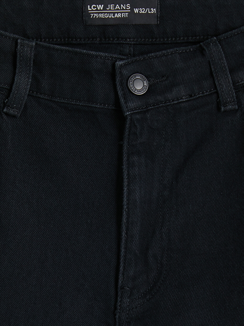 Siyah 779 Regular Fit Erkek Jean Pantolon-6