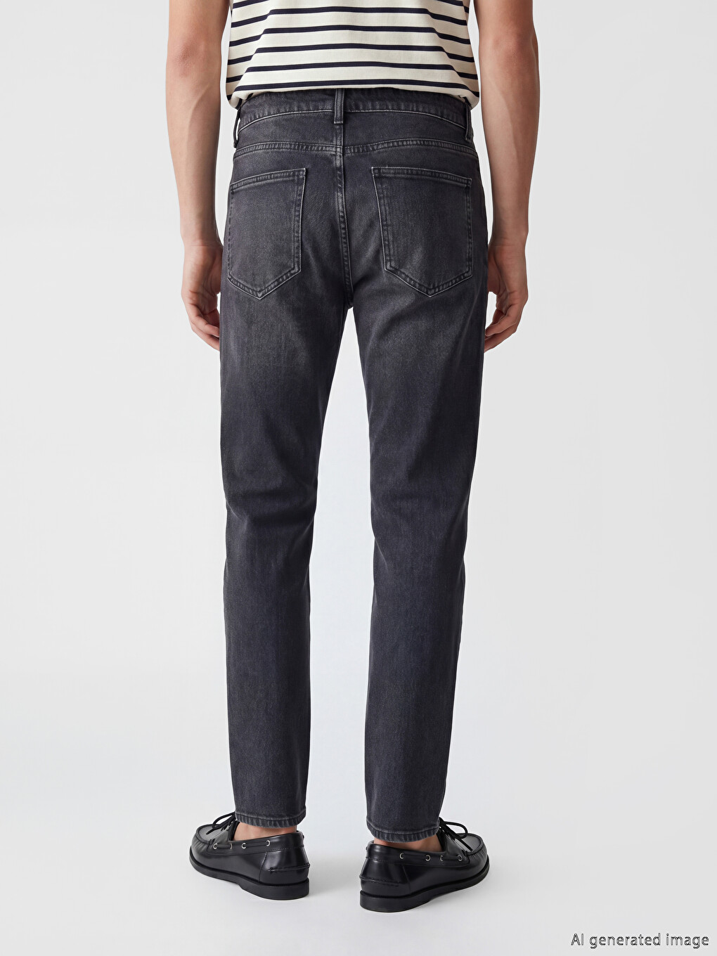 Siyah 779 Regular Fit Erkek Jean Pantolon-3