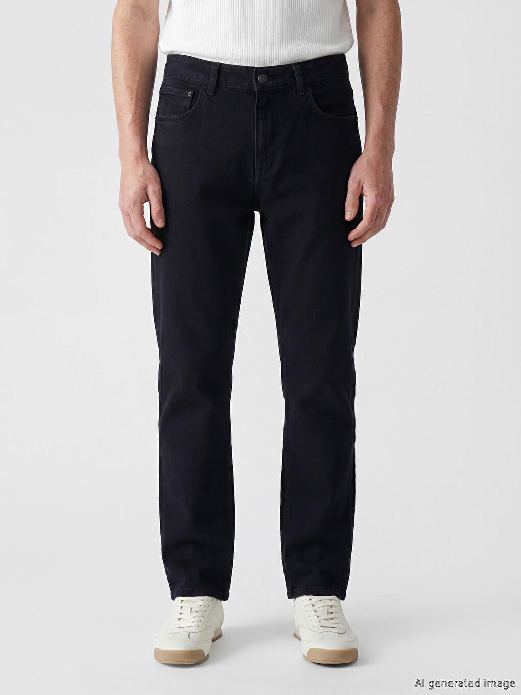 Siyah 779 Regular Fit Erkek Jean Pantolon-1