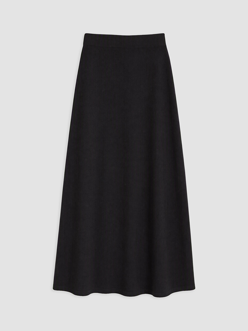 Elastic Waist Knitwear Skirt-4