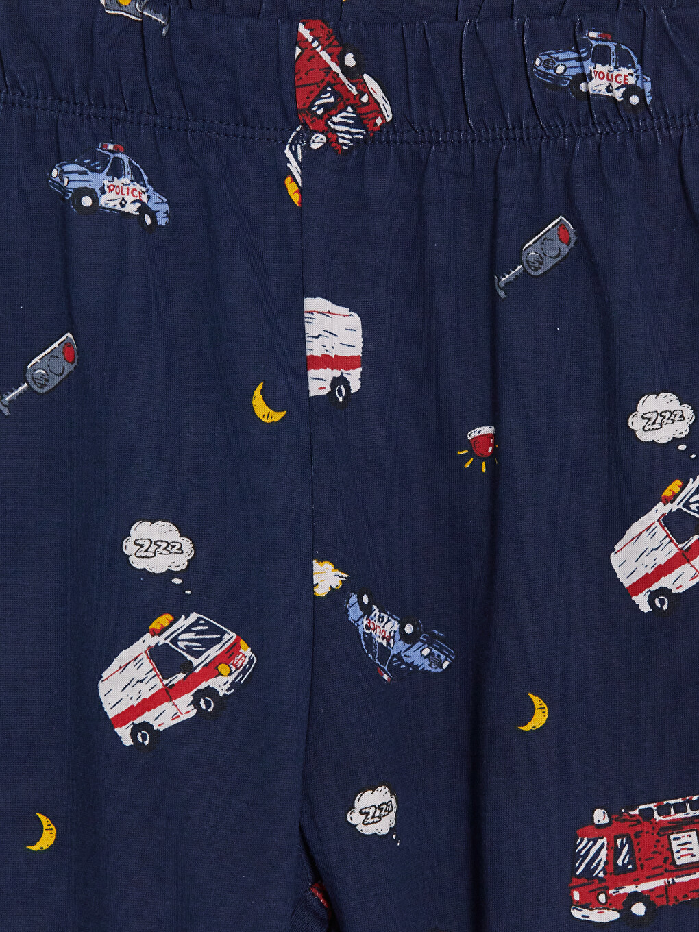 Lacivert Gömlek Yaka Erkek Çocuk Pijama Takımı-6