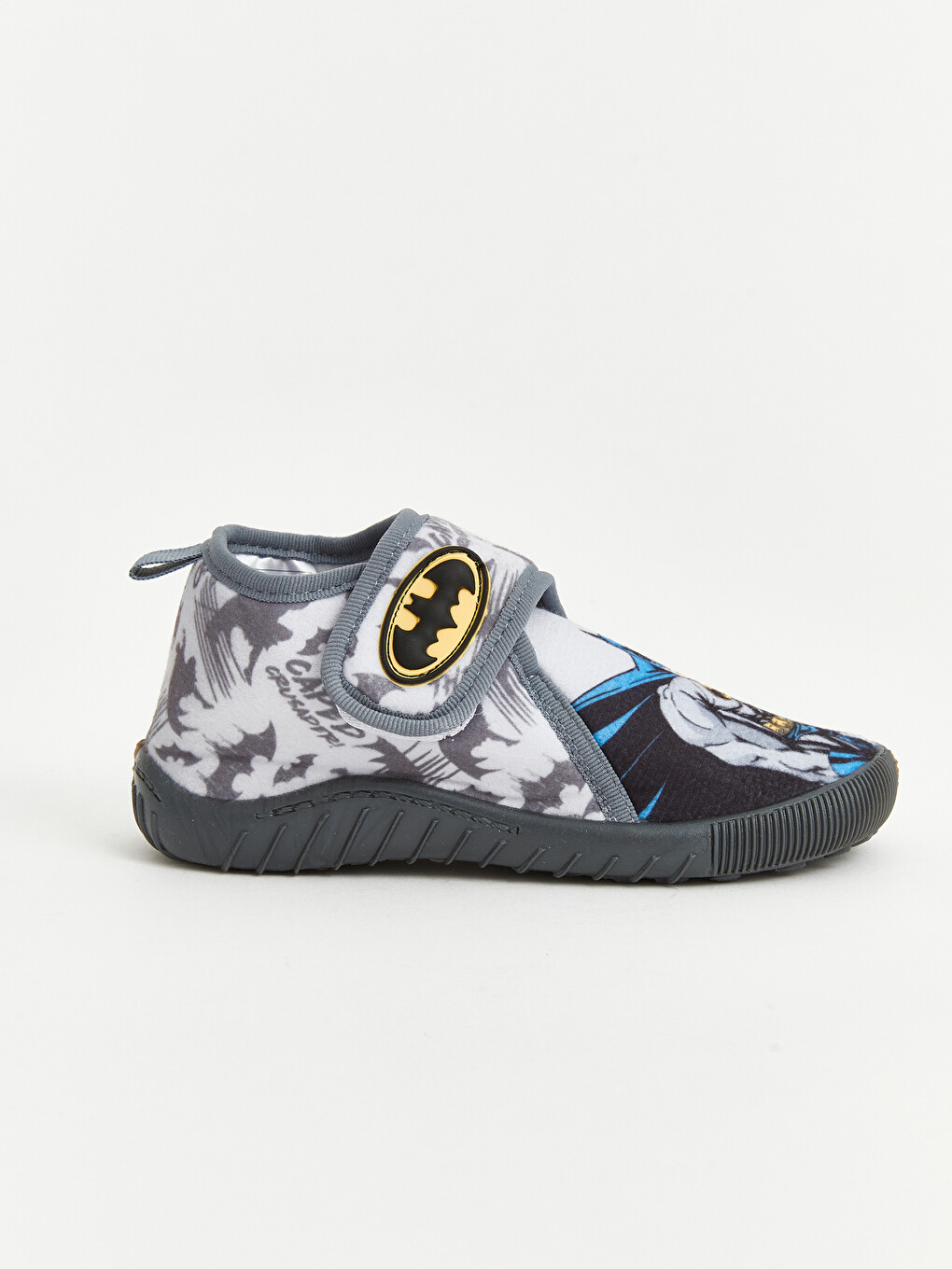 Boy Grey Slipper Boots-1